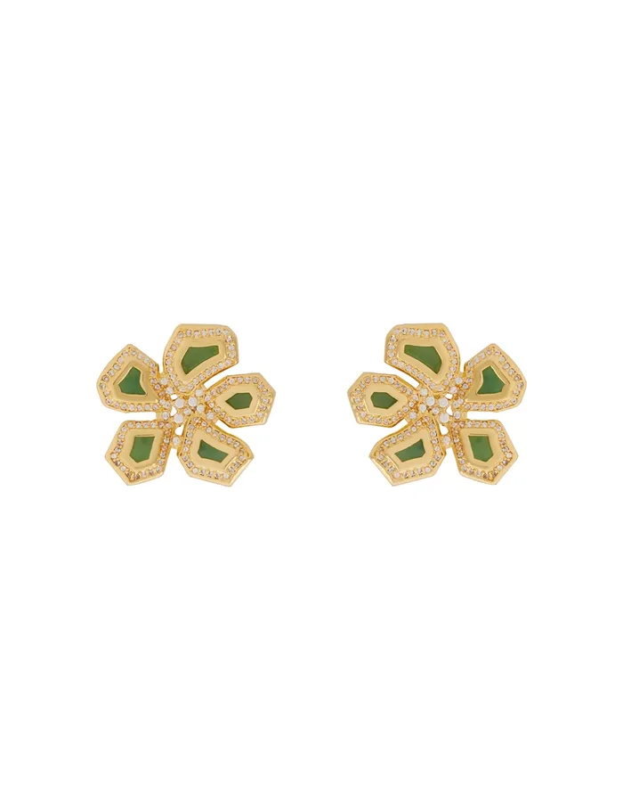 Women Zimmermann Jewellery Natura Studs Goldagate