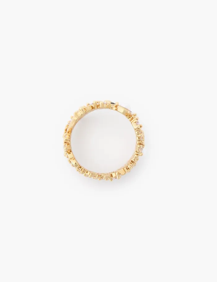 Women Zimmermann Jewellery Nova Band Ring Gold