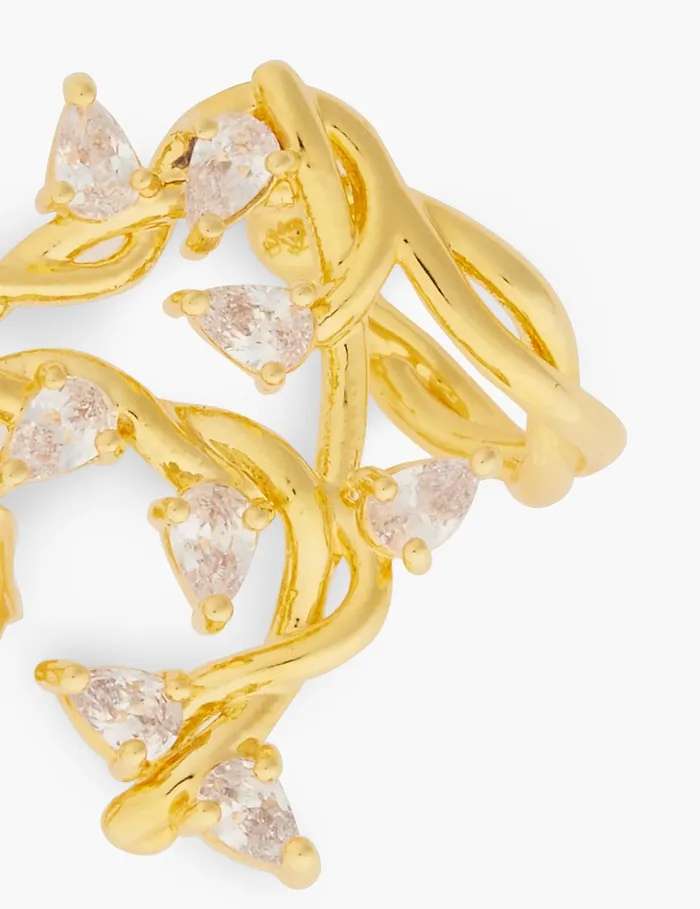 Women Zimmermann Jewellery Radiant Ear Crawler Gold