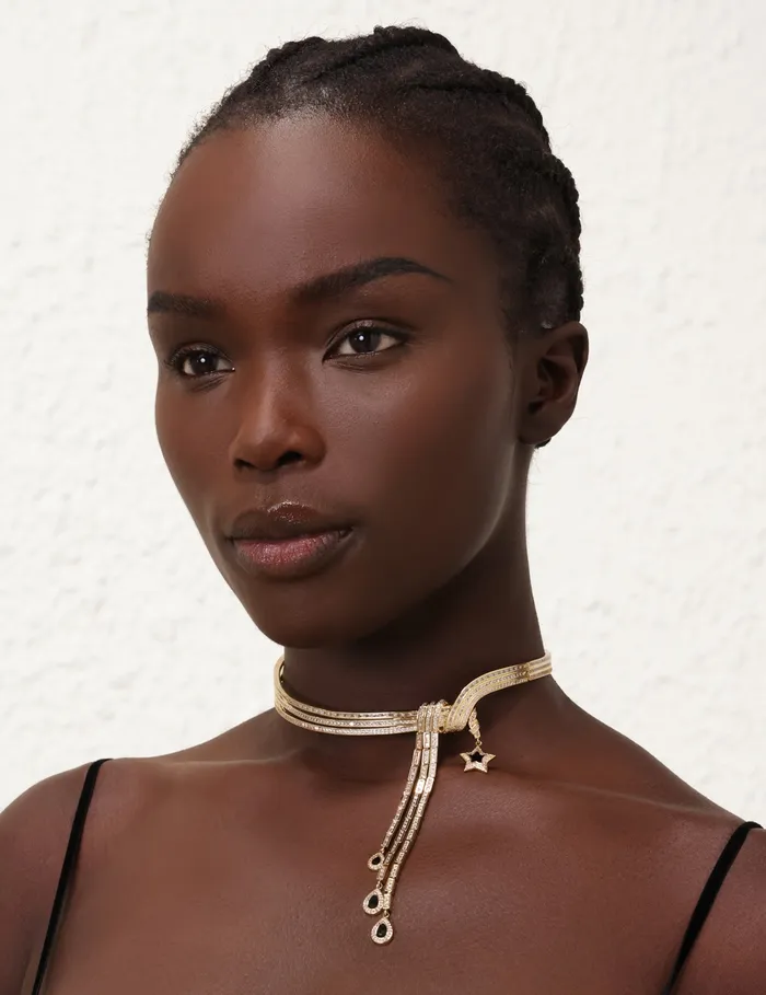 Women Zimmermann Jewellery Stella Necklace Goldblack