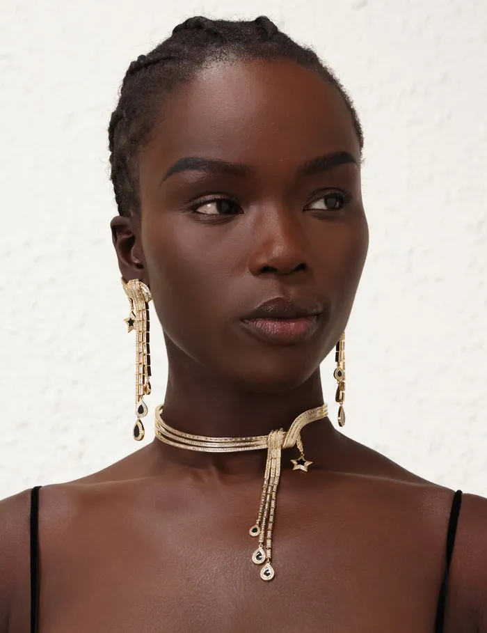 Women Zimmermann Jewellery Stella Necklace Goldblack