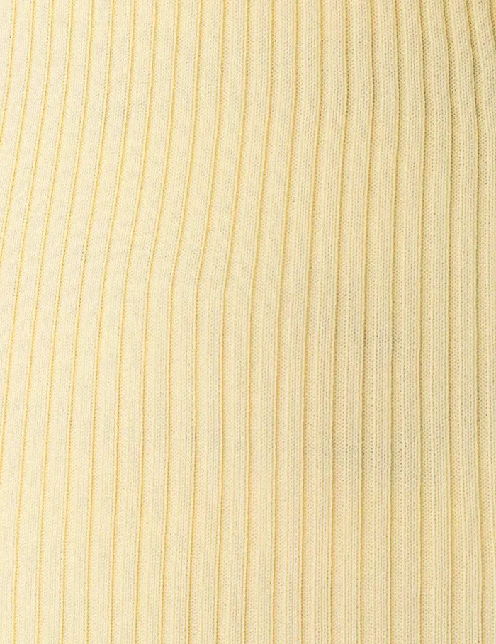 Women Zimmermann Knitwear Halliday VNeck Frill Tank Butter