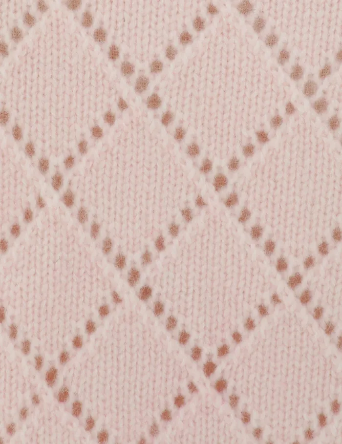 Women Zimmermann Knitwear Illustration Pointelle Top Blush