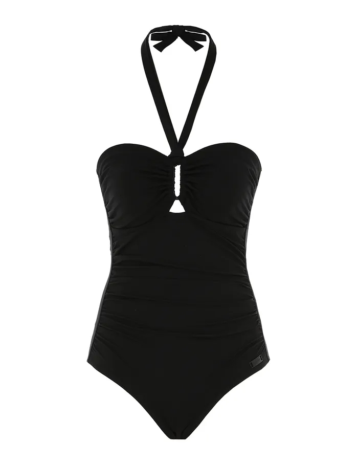 Women Zimmermann One Pieces Separates Wide Link 1pc Black