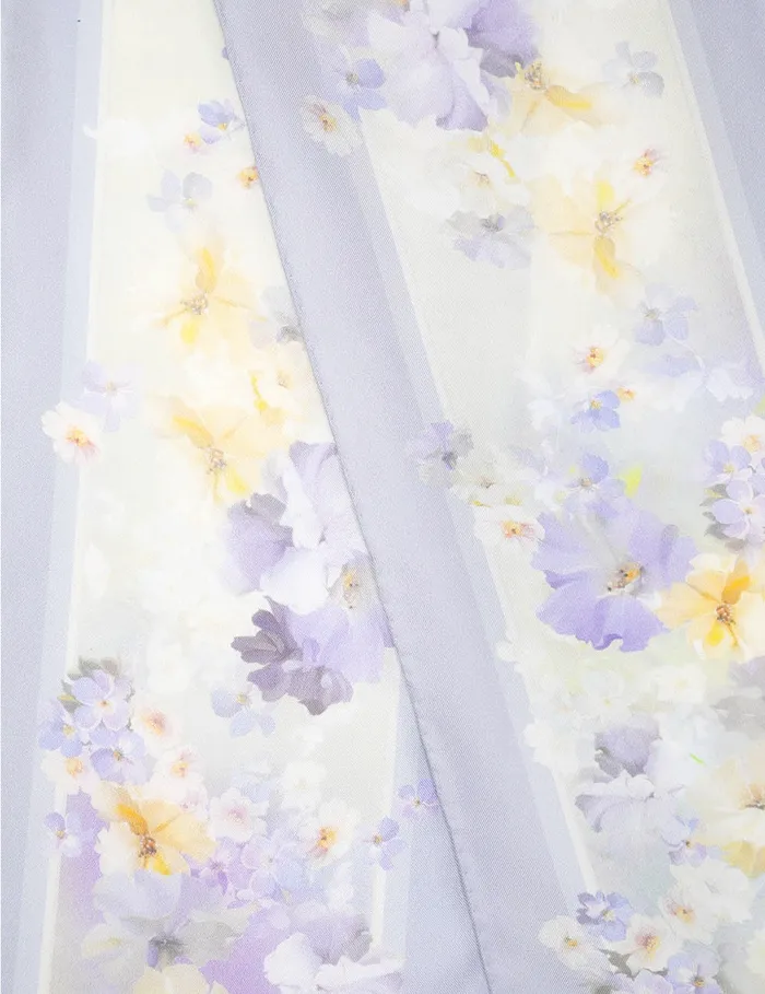Women Zimmermann Scarves Printed Silk Neckscarf Leila Floral