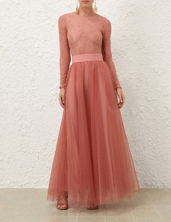 Women Zimmermann Skirts Tulle Skirt Blush