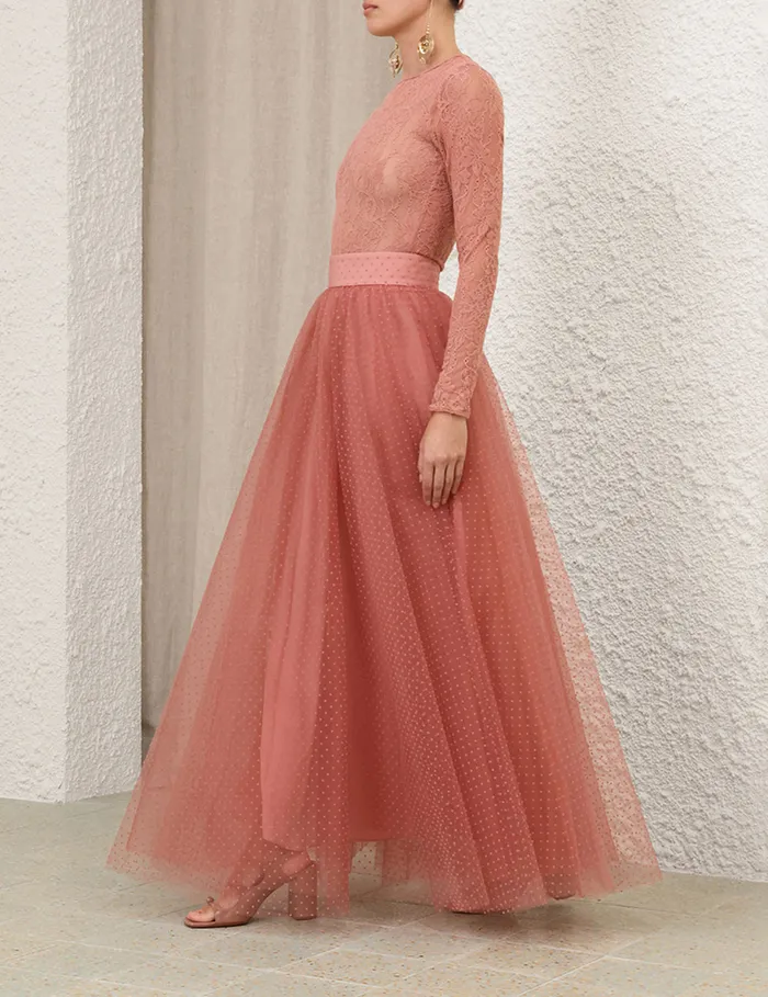Women Zimmermann Skirts Tulle Skirt Blush