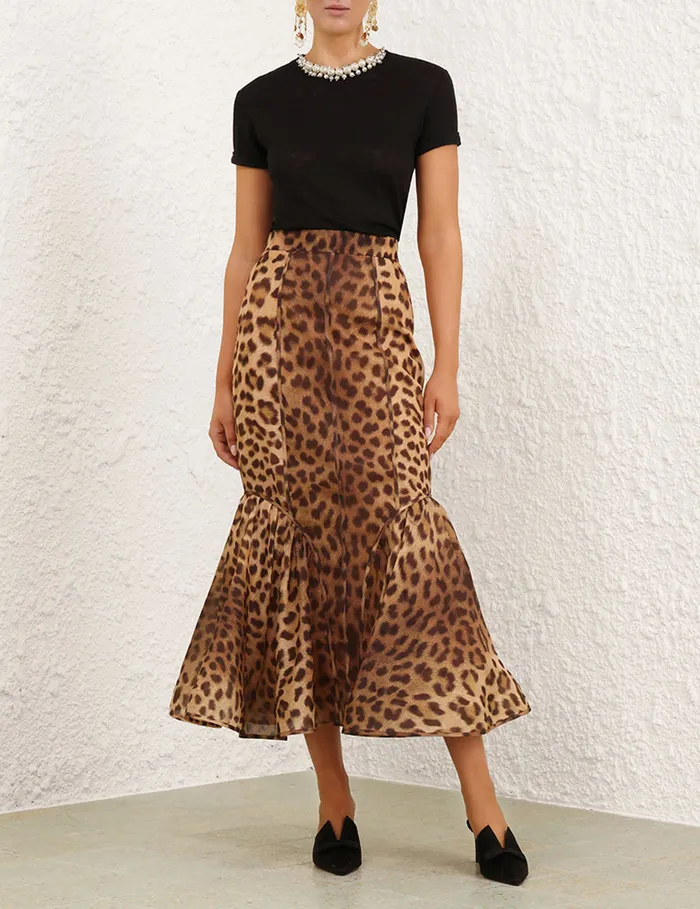 Women Zimmermann Tops Crush Embellished Tee Black