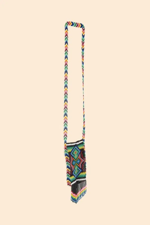 Yawanawa Beaded Crossbody Bag Women FARM Rio Bags