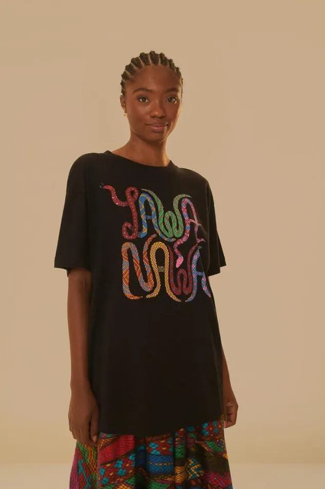 Yawanawa Relaxed TShirt Women FARM Rio Tshirts