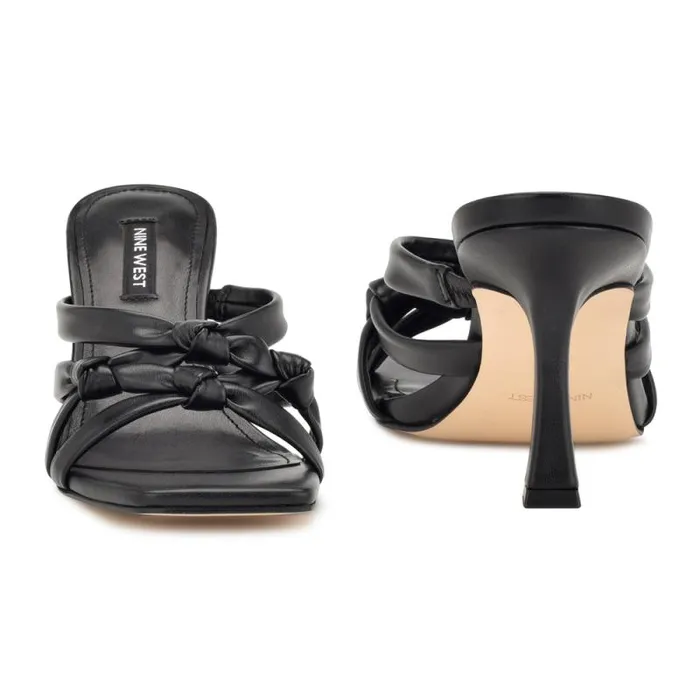 Yeander Heeled Slide Sandals Black Women Nine West Sandals Yeander Heeled Slide Sandals Black Women Nine West Sandals