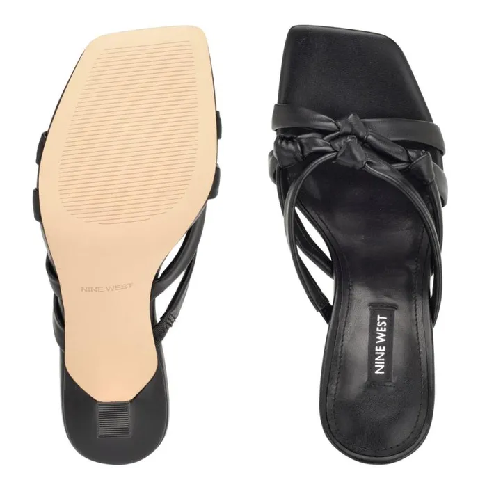 Yeander Heeled Slide Sandals Black Women Nine West Sandals Yeander Heeled Slide Sandals Black Women Nine West Sandals