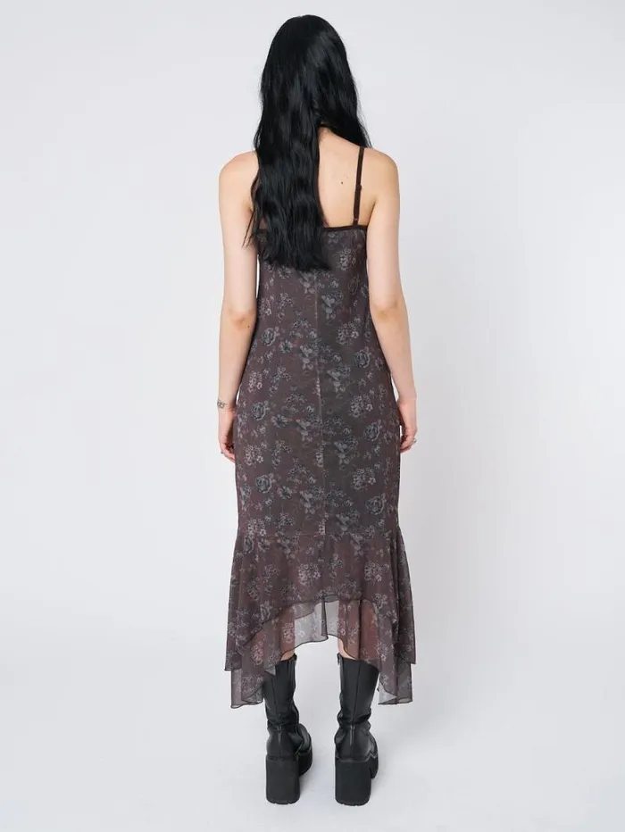 Zelda Floral Layered Maxi Dress Women Minga London Dresses